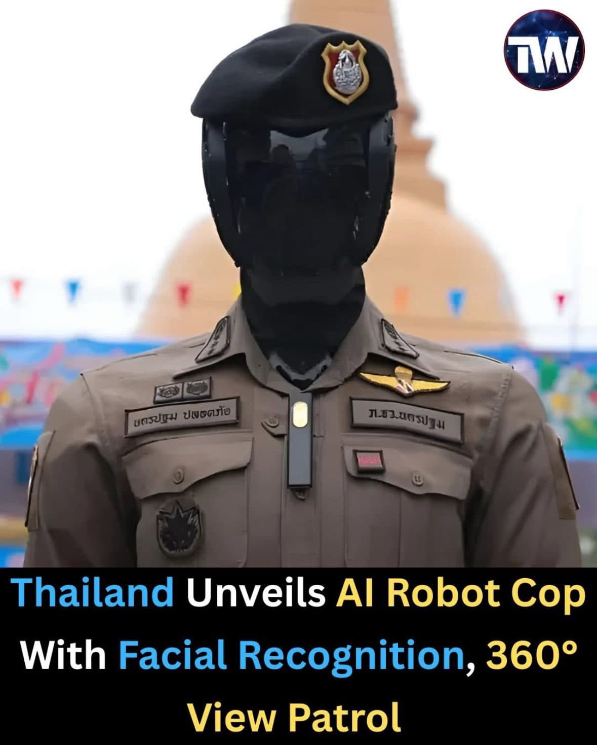 AI-Powered RoboCops Deploy in Thailand as China Tests Marathon-Running Androids